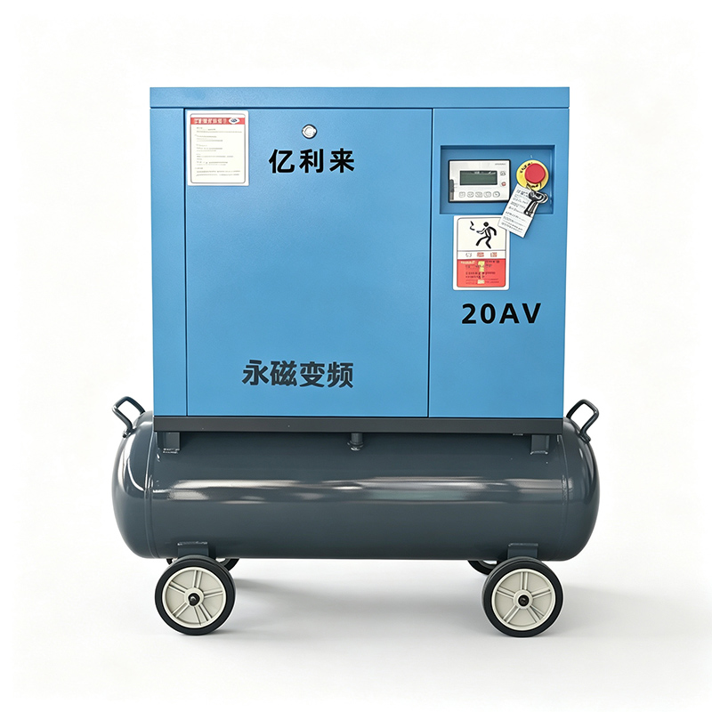 Compresseur d'air VSD haute pression monté sur réservoir de 15 kW, 10 à 15 bars Compresseur d'air VSD haute pression monté sur réservoir de 15 kW, 10 à 15 bars