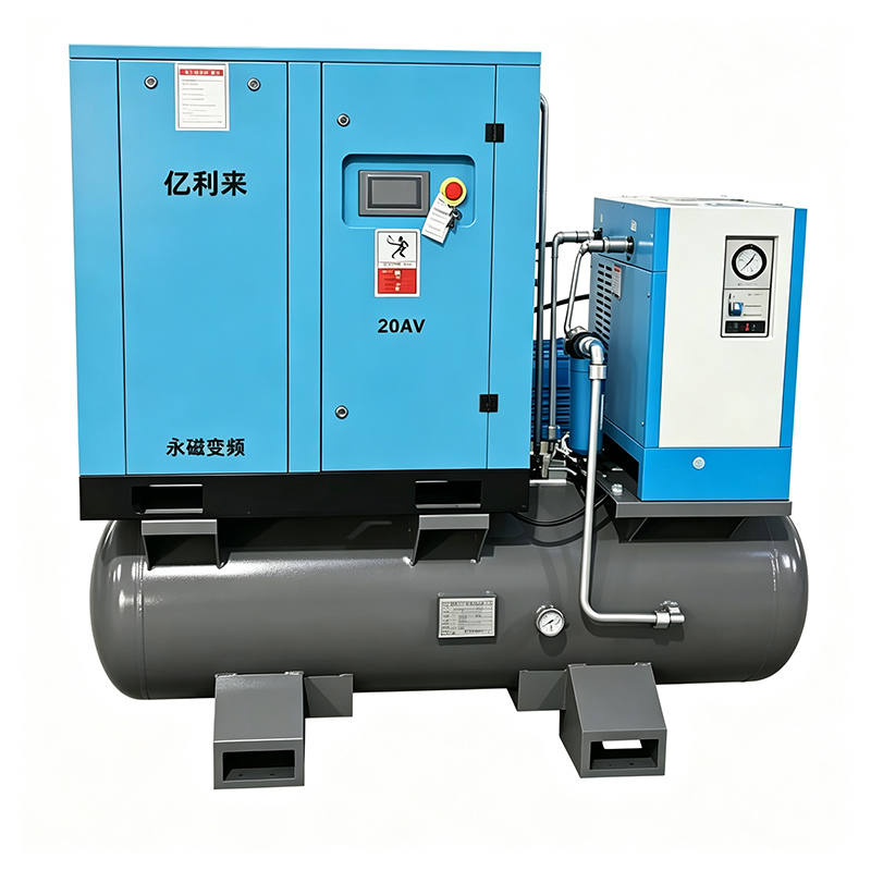 Compresseur d'air VSD haute pression 4 en 1 de 15 kW