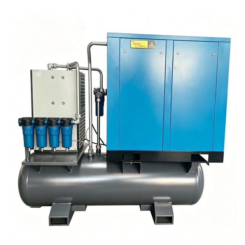 Compresseur d'air VSD haute pression 4 en 1 de 37 kW