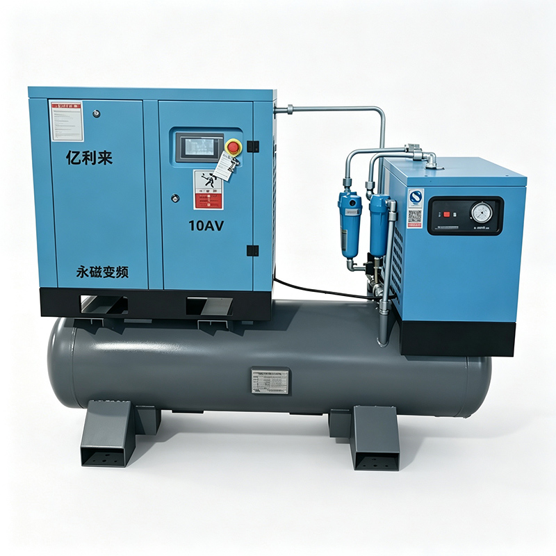Compresseur d'air VSD 7,5 kW 8 bars 4 en 1 PM
