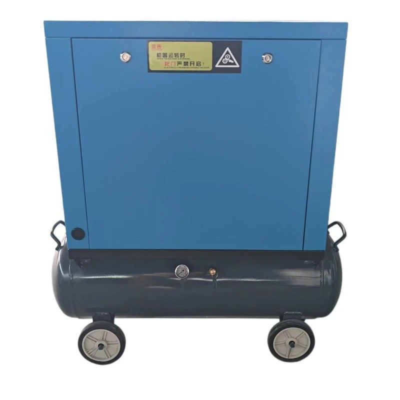 Compresseur d'air à un étage VSD monté sur réservoir de 7,5 kW à 8 bars