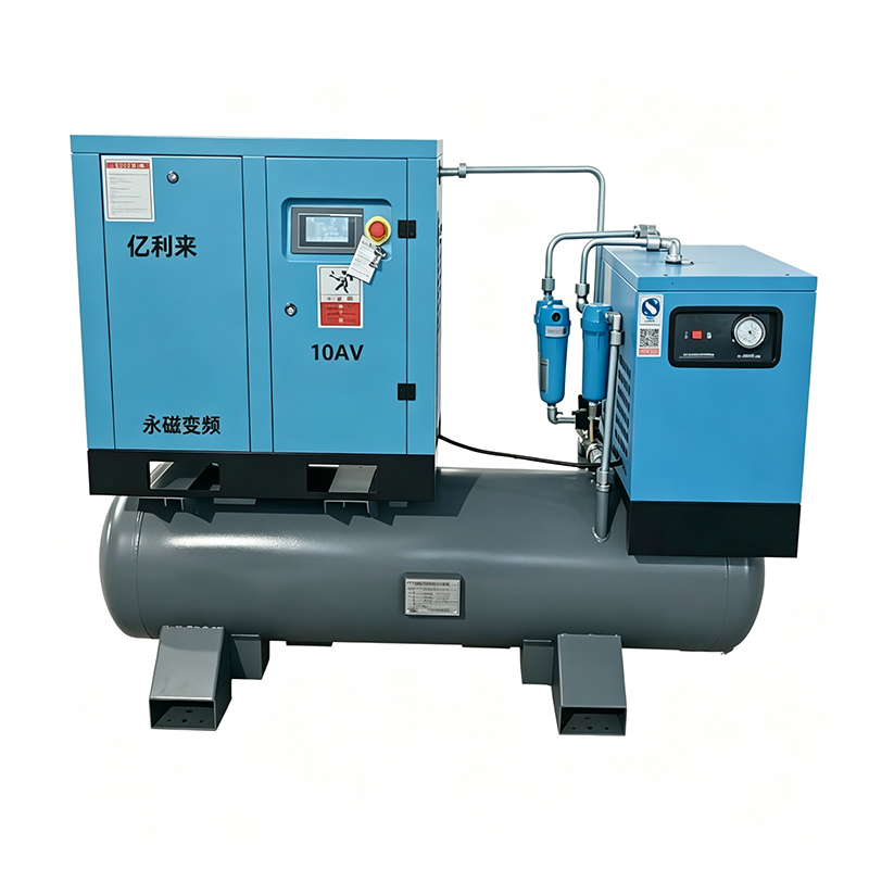 Compresseur d'air VSD haute pression 4 en 1 de 7,5 kW